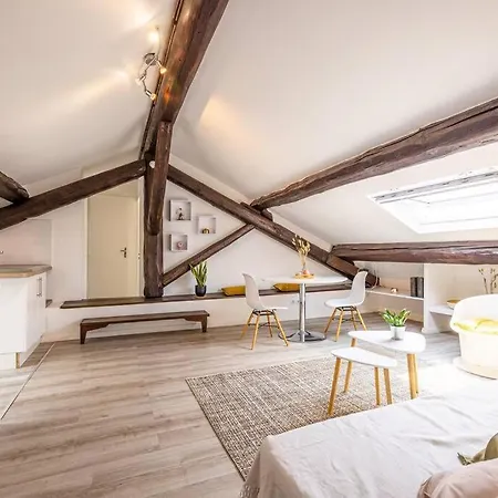 Le Cocoon, Beau T2 Sous Les Toits, Centre 아파트